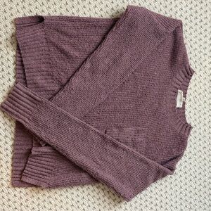 Source Unknown Mauve Crew Neck Sweater